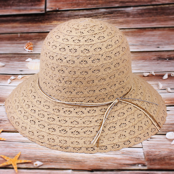 Furtalk Women Sun Visor Wide Brim Ponytail Straw Hat Drop Shipping SH054