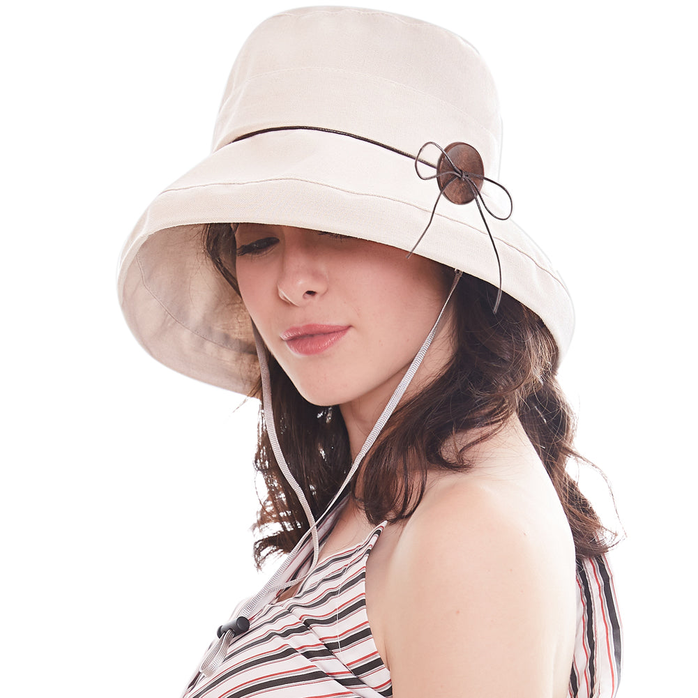 Fashion （light Grey）FURTALK Summer Sun Hat Ponytail Safari Hats